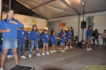 Lección escolar en el pregón de San Roque (Foto TF)